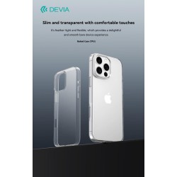 Cover Trasparente Morbida in TPU per iPhone 16