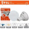 MR16 Lampadina LED - 6W 4000K 510LM 100º CRI80  AC/DC 12V