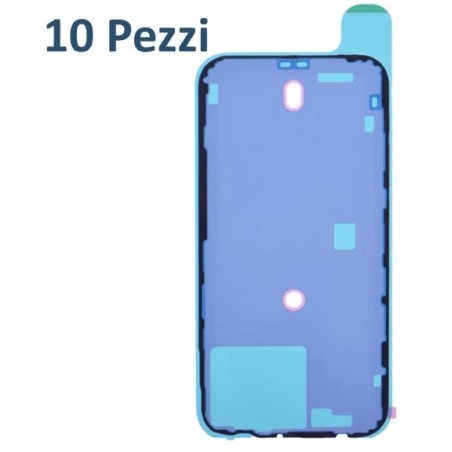 Adesivo posteriore Lcd per iPhone 15 Nero Busta da 10pz