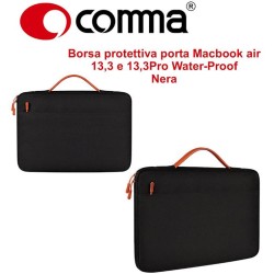 Borsa protettiva Macbook air 13,3 e 13,3Pro Water-Proof Nera