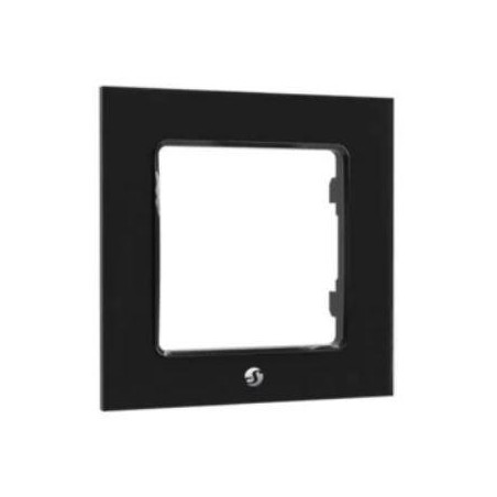 Shelly Wall Frame 1 - Placca interruttore da parete nera