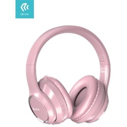 Cuffia wireless V2 EM039 bluetooth V. 5.2 ricaricabile Rosa