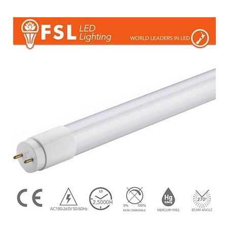 T8 LED Tubo Vetro - 14W 1130LM 4000K G13 Size:28x906mm