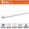 T5 LED Tubo Vetro - 12W 1000LM 4000K G5 PF0.5 Size:870x21mm