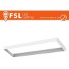 Cornice Pannello Esterno LED 120x30 universale