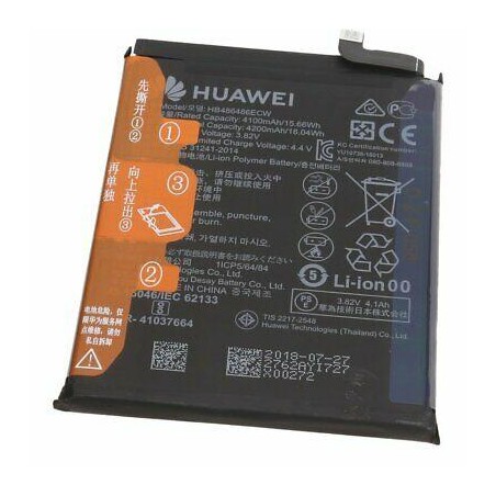 Batteria per Huawei Mate 20 Pro P30 Pro S. Pack HB486486ECW