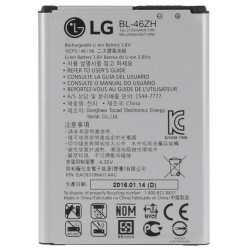 BATTERIA ORIGINALE LG BL-46ZH per K7 X120 K8 K350N 2125 mAh