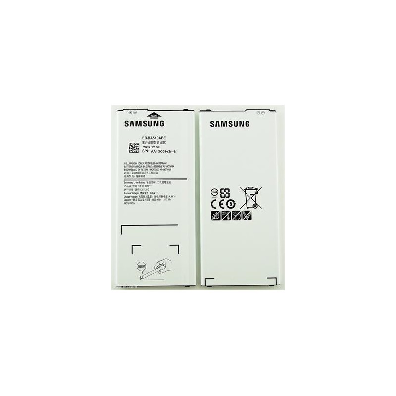 EB-BA510ABE A510 Samsung Batteria A5 2016 Originale 2900mAh