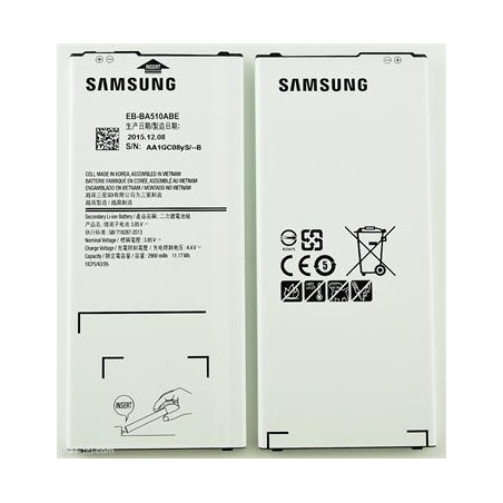 EB-BA510ABE A510 Samsung Batteria A5 2016 Originale 2900mAh