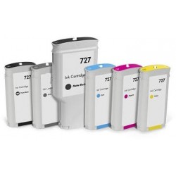 Black Photo Compa Hp Designjet  T1500,T2500,T920-130Ml 727