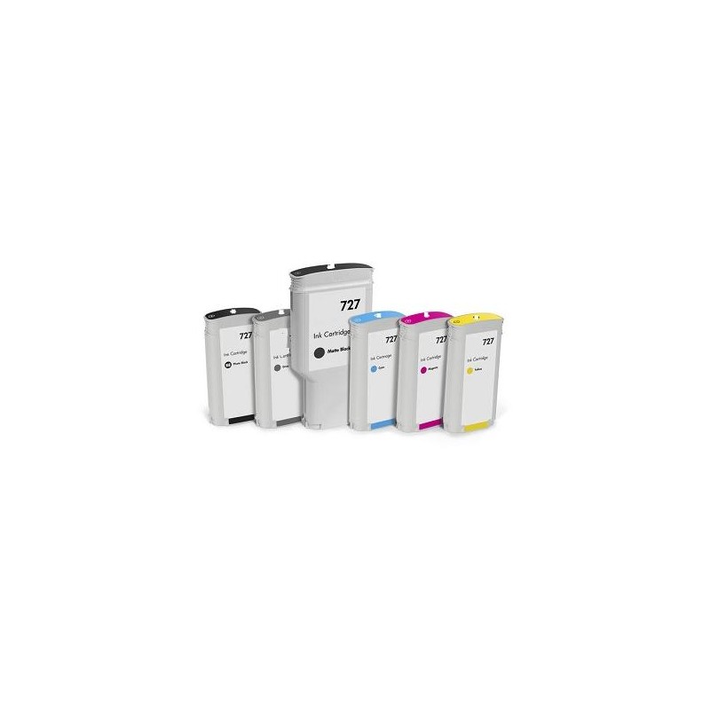 Black Photo Compa Hp Designjet  T1500,T2500,T920-130Ml 727