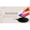 Carica batterie Allen wireless Slim Standard Qi Rosa