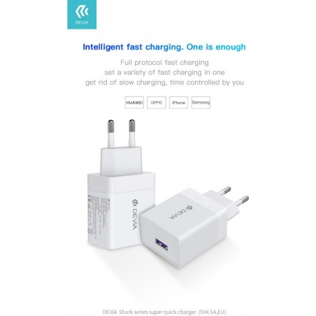 Carica Batteria Rapido Uscita USB 4.5 Amper 5 Volt 22.5 Watt