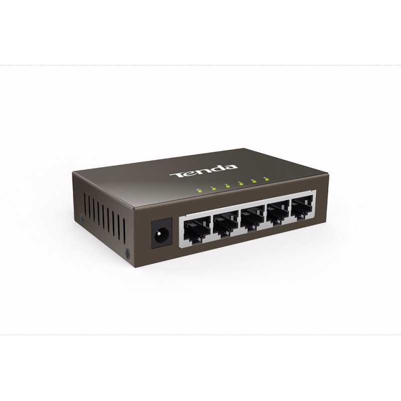 Switch 5 porte Gigabit metallo Tenda TEG1005D