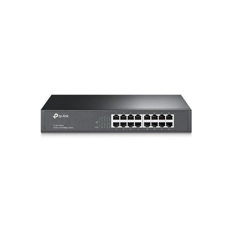 Switch desktop/rack 16 porte 10/100Mbps TP-Link TL-SF1016DS