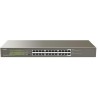 Switch 24 porte Gbit rack mount PoE Tenda TEG1124P-24-250W