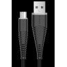 Cavo Fish Devia Android m-Usb 1.5mt Alta Resistenza Nero