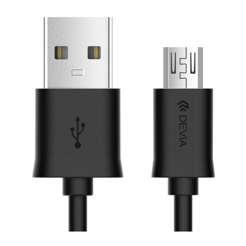 Cavo Devia Smart Micro USB per Android Nero