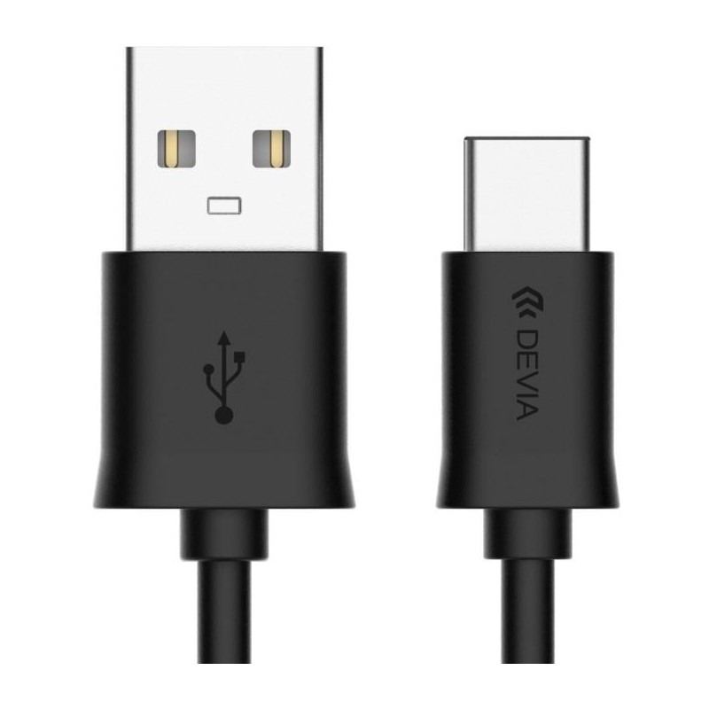 Cavo Devia Smart da USB a Tipo C 1 Metro Nero