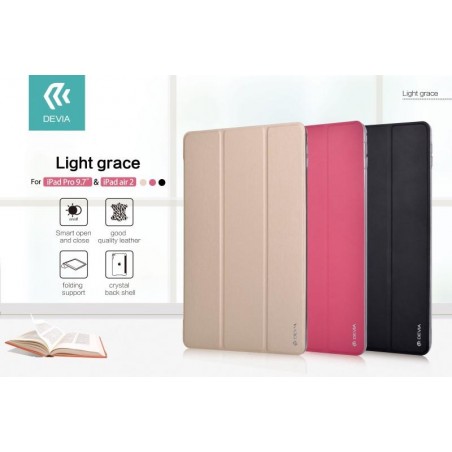 Cover Light grace Per iPad Air 2 & Pro 9.7 con On/Off Gold