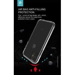 Cover Alta Protezione Tpu Trasparente per iPhone 11 Pro Max