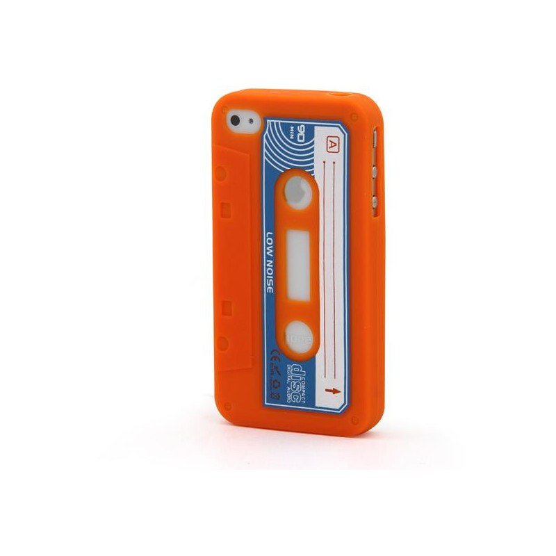 Arancione Tape silicon case for iphone 4/4s