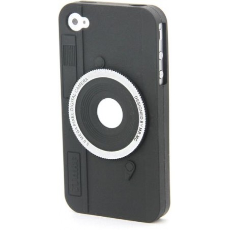 Nera camera silicon case for iphone 4/4s