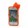 Arancione gato style silicone case for iphone 4/4s