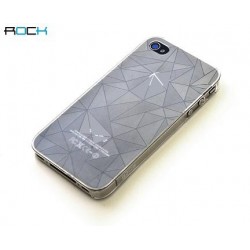 Cover Rock Dazzling Serie in Policarb  iPhone 4/4s Bianca