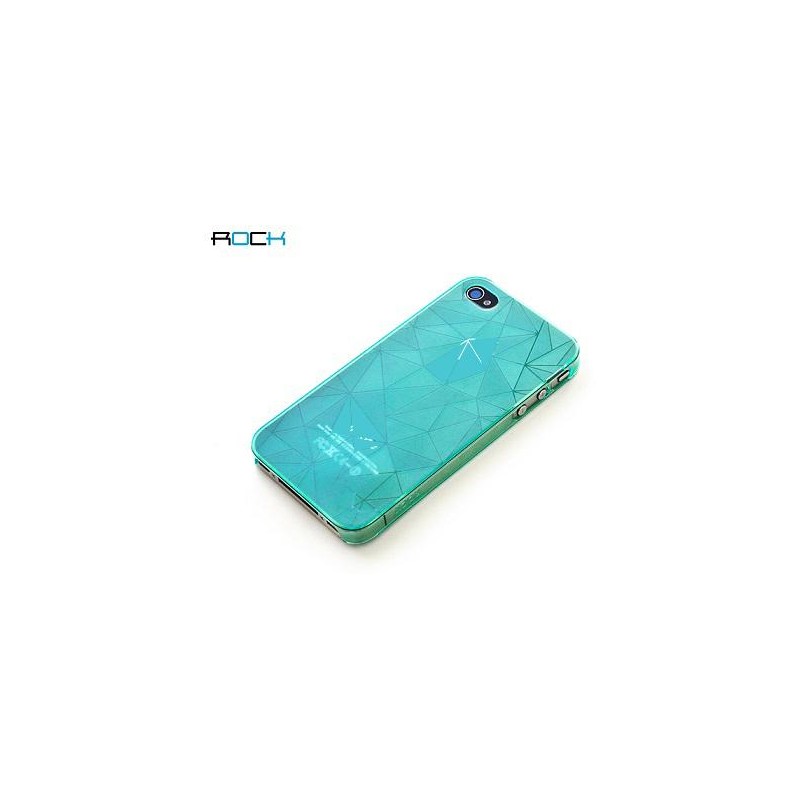 Cover Rock JDazzling Serie Policarb  iPhone 4/4s Light blu