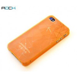 Cover Rock Dazzling Serie in Policarb  iPhone 4/4s arancio