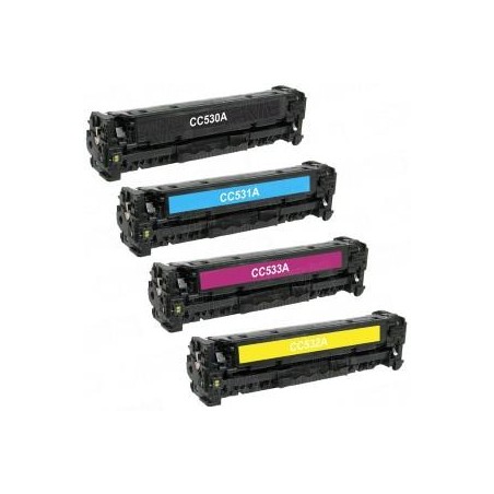 Black toner universal HP CC530A/CE410X/CF380A/X-4.4K