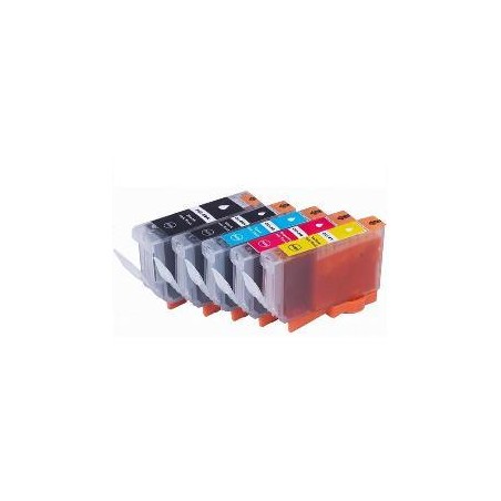 26ML -Nero  PGI 5BK  Con chip compatibile for canon serie 8