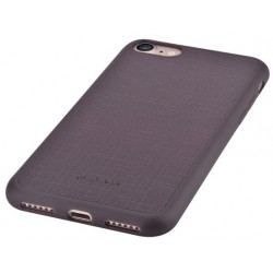 Cover Jelly slim in Pelle per iPhone 6S/6 Marrone