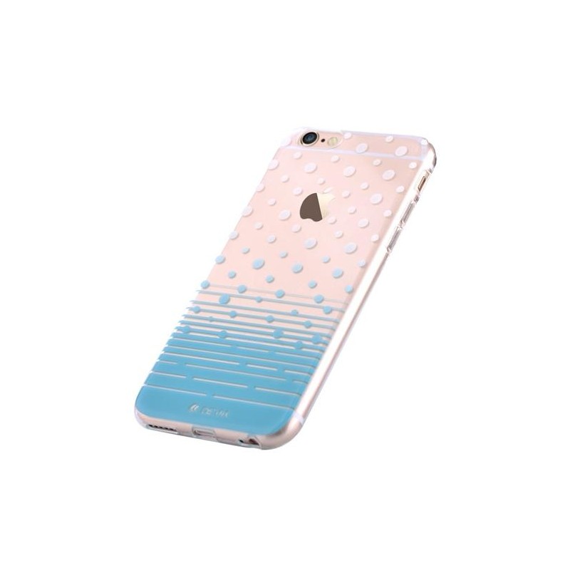 Custodia Vango soft Polka per iPhone 6S/6 Blu