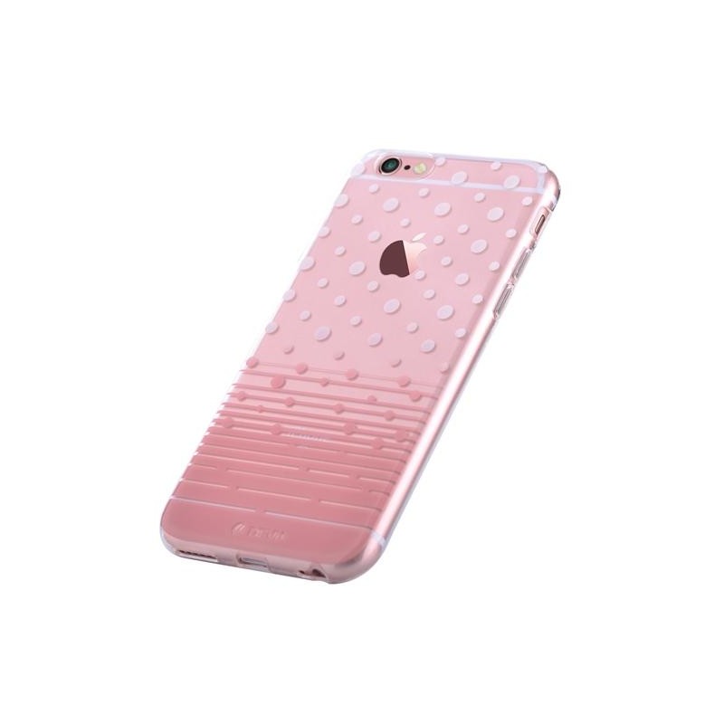 Custodia Vango soft Polka per iPhone 6S/6 Rosa