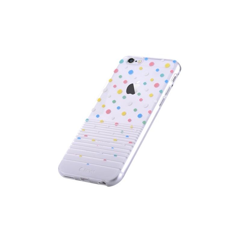 Custodia Vango soft Polka per iPhone 6S/6 Bianca