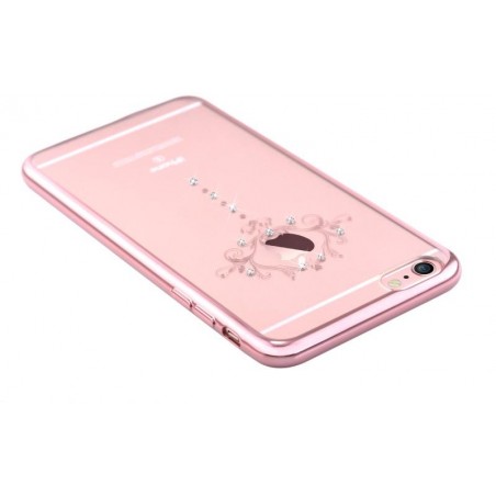 Cover Crystal Iris per iPhone 6S/6 Colore Rosa Oro