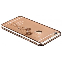 Custodia con Swarovski per iPhone 6/6S Crystal Ballet C Gold