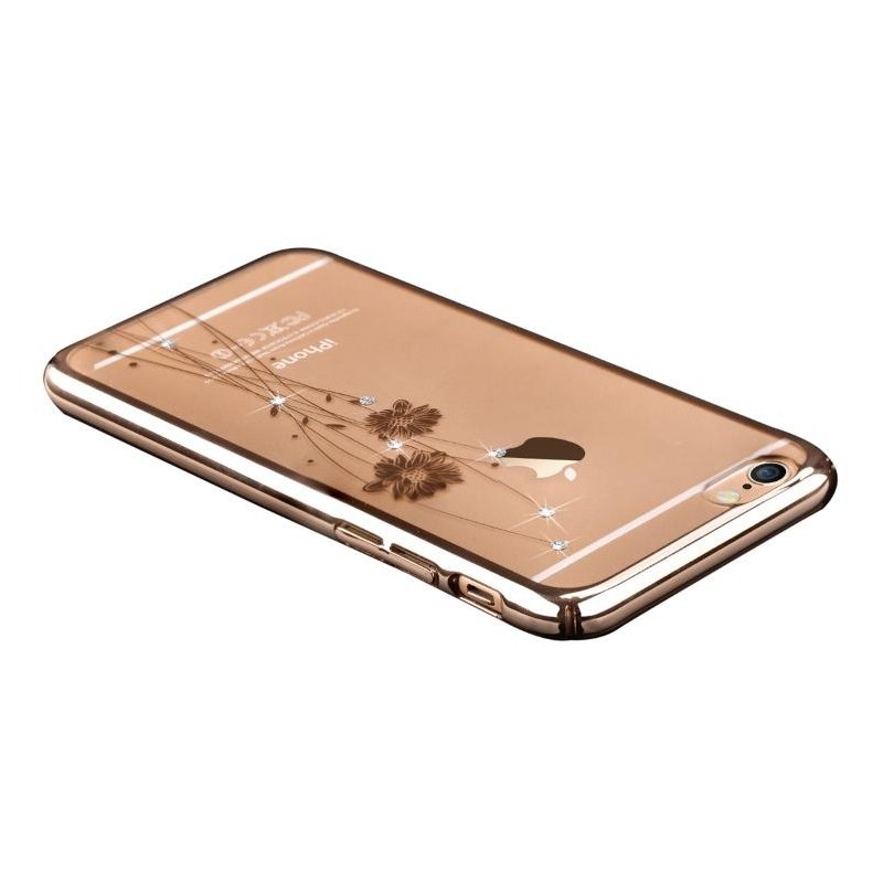 Custodia con Swarovski per iPhone 6/6S Crystal Ballet C Gold