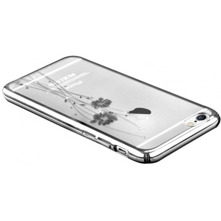 Custodia con Swarovski per iPhone 6/6S Crystal Ballet Silver