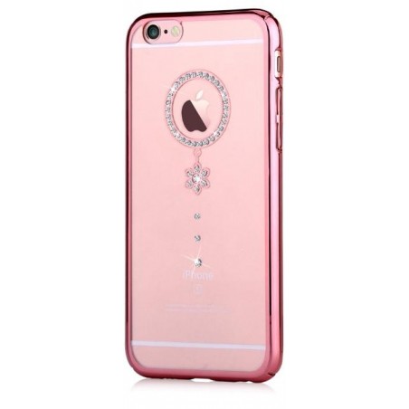 Custodia Swarovski per iPhone 6/6S Crystal Camelia Bianca RG