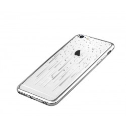 Cover Crystal Meteor Swarovsky iPhone 6S/6 Plus Silver