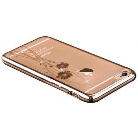 Custodia Swarovski per iPhone 6/6S Plus Crystal Cham. Gold