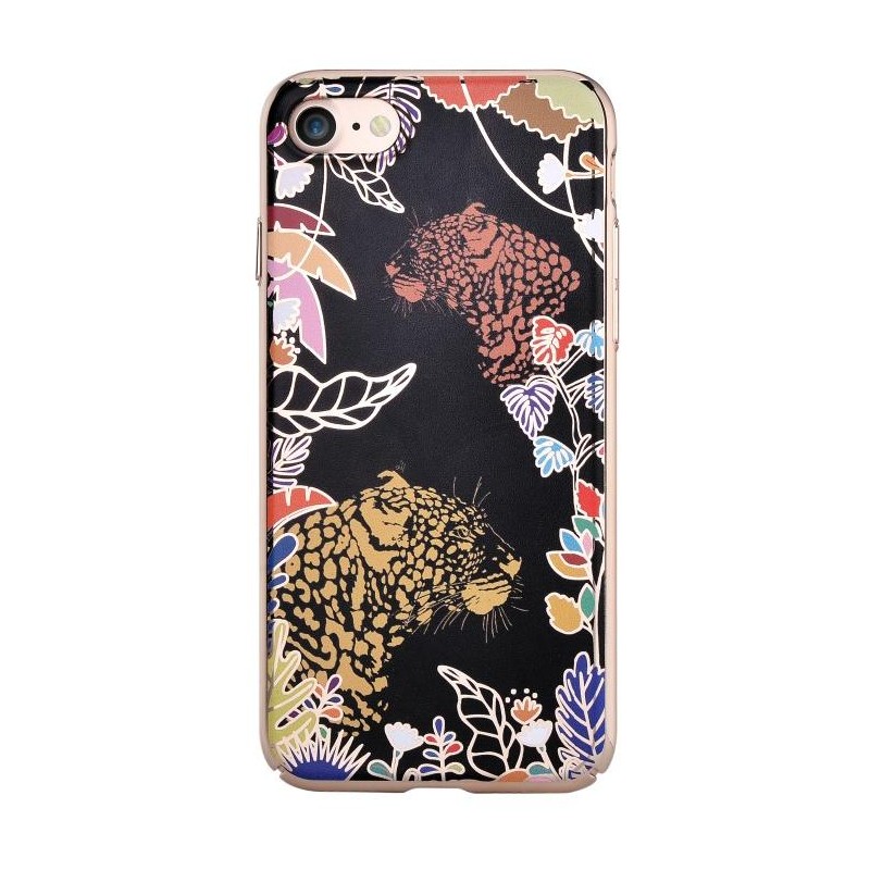 Cover Luxy Leopardo Con Disegno in Rilievo per iPhone 7 & 8