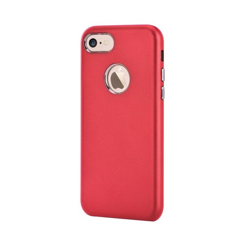 Cover Successor con Vista Logo per iPhone 7 Plus Rossa