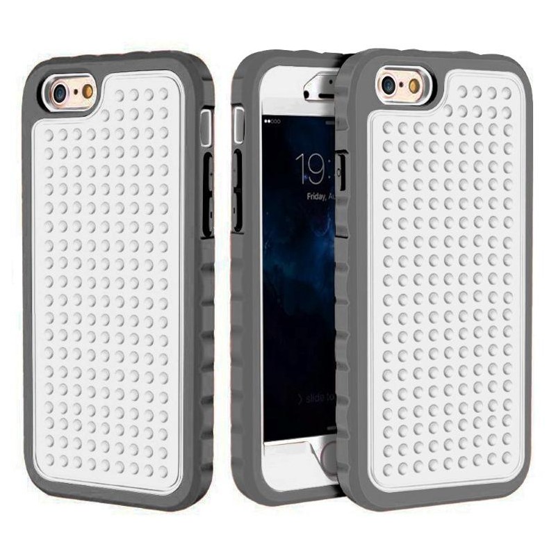 Cover Alta Protezione Armour per iPhone 7 & 8 Plus Bianca