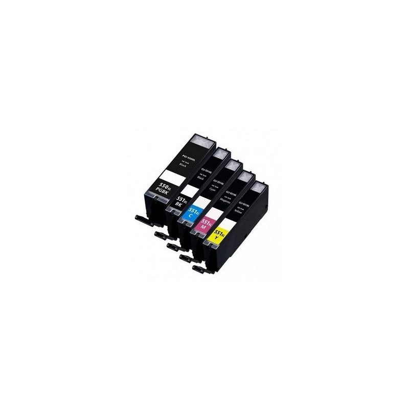 11ML Com for Canon Pixma IP7250,MG5450,MG6350CLI-551XLY