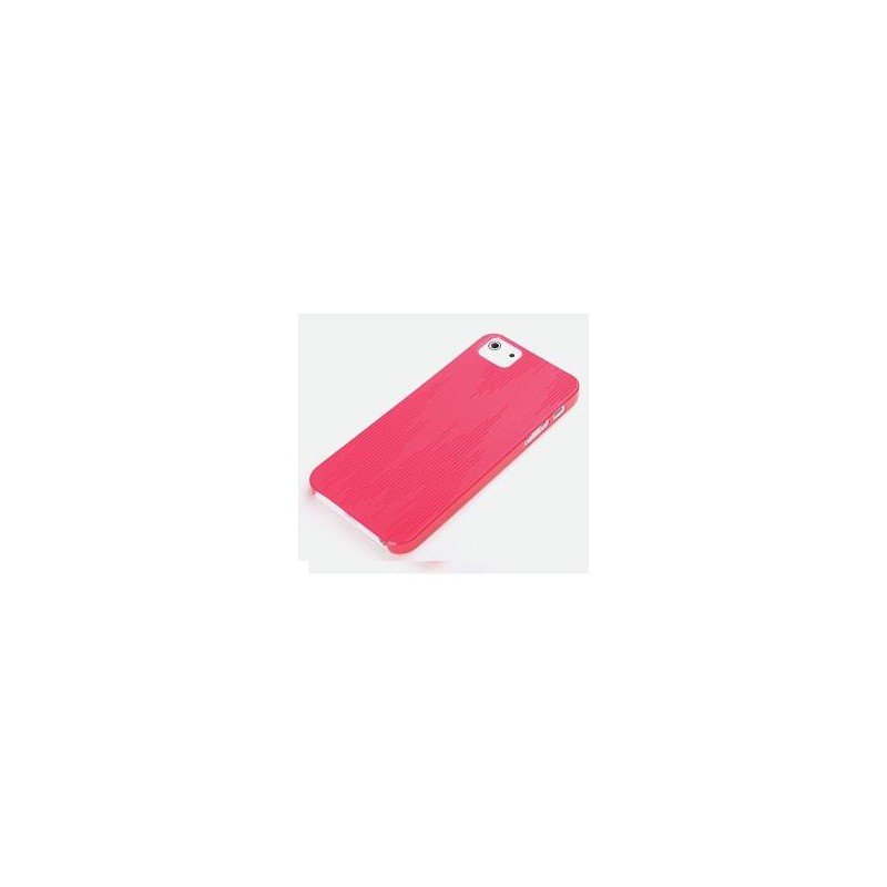 Cover Rock Texture Series per iPhone 5 Rosso Rosato