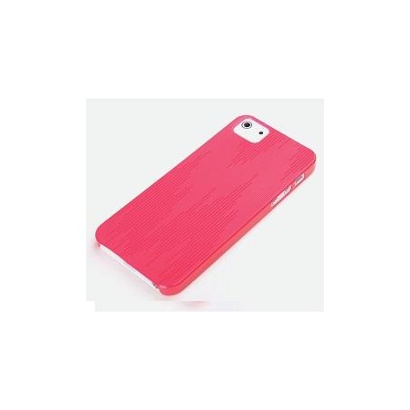 Cover Rock Texture Series per iPhone 5 Rosso Rosato